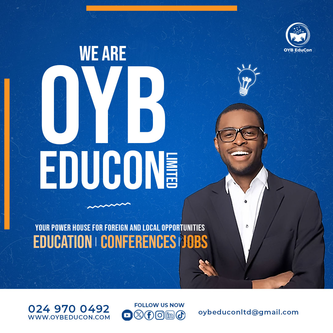 We are OYB-EduCon Ltd. Our mission is to unlock doors to endless possibilities! 🚀 Join us on a journey of knowledge, global opportunities, and career excellence. 🌍🎓 Your passport to success starts here! #OYBEduconLtd #KnowledgeHub #GlobalProspects #CareerExcellence