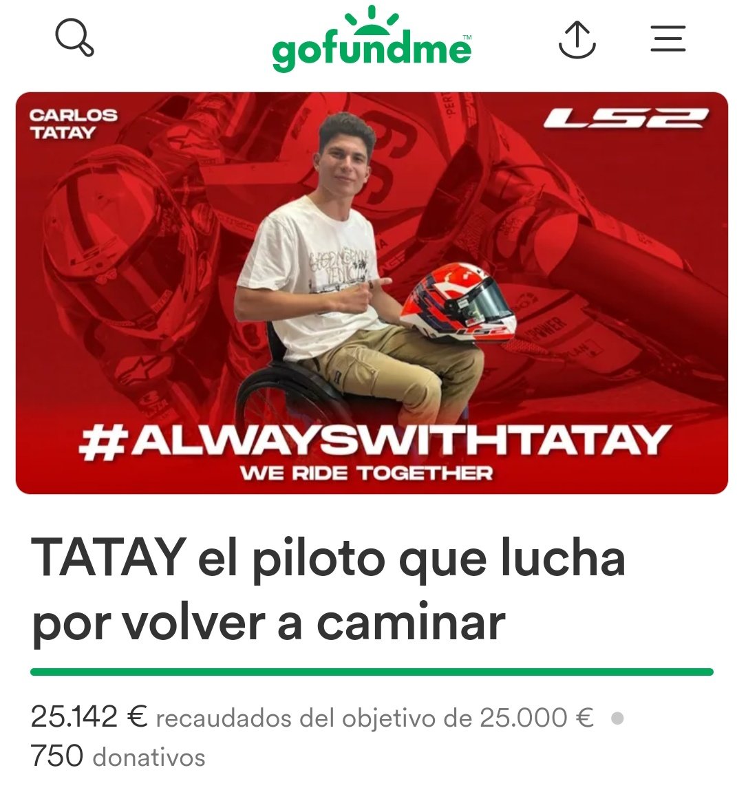 CONSEGUIDO. Qué bueno ♥️ #AlwaysWithTatay