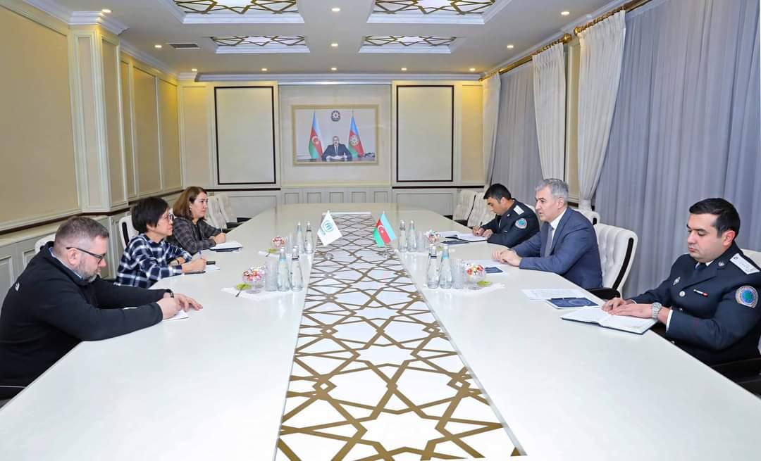 The Chief of the State Migration Service met with the Representative of @Refugees in Azerbaijan #StateMigrationService #SMS