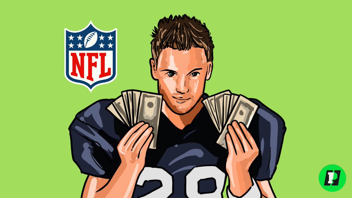 Salaries in the NFL aren't slowing down anytime soon... Salary Cap by Year: 📈 2019: $188.2 million 2020: $198.2 million 2021: $182.5 million 2022: $208.2 million 2023: $224.8 million 2024: $240.0 million* Revenue by Year: 💰 2020: $12.2 billion 2021: $17.9 billion 2022: $18.6…