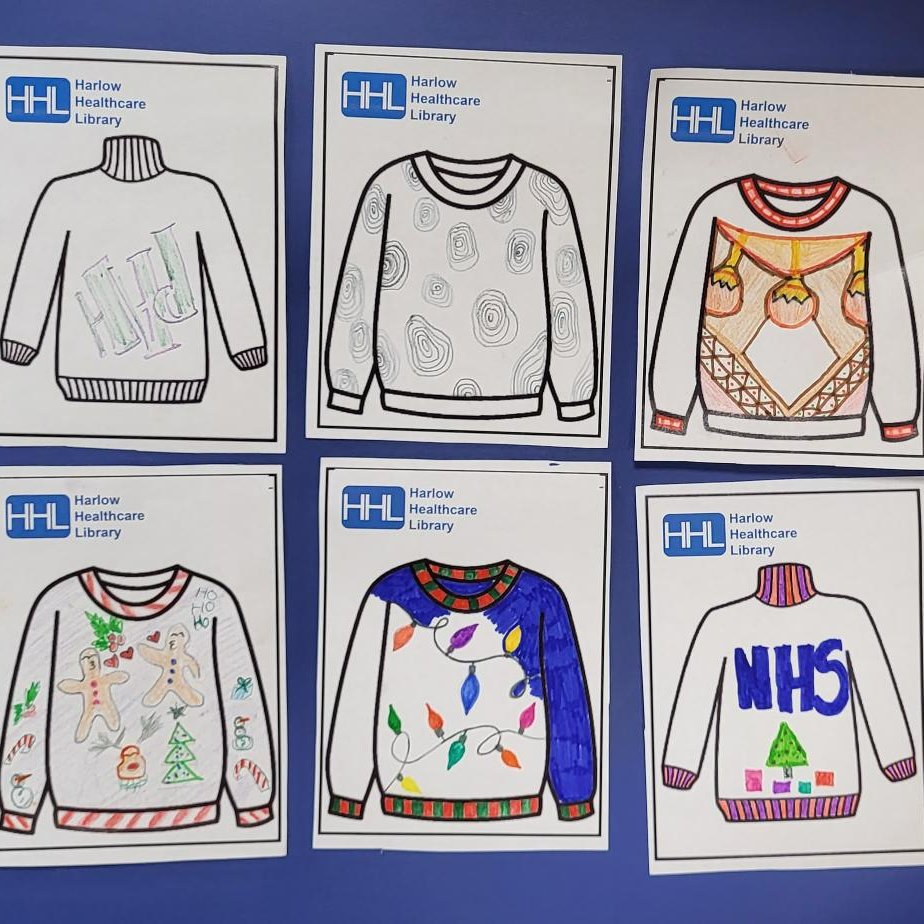 Our 'Winter Wellbeing' initiative has been hugely successful, so much so that we have printed some different designs if anyone wanted to branch out from jumpers! We will keep these stocked right up until the staff leave for our Winter holidays! #pahtpeople @nhsharlow