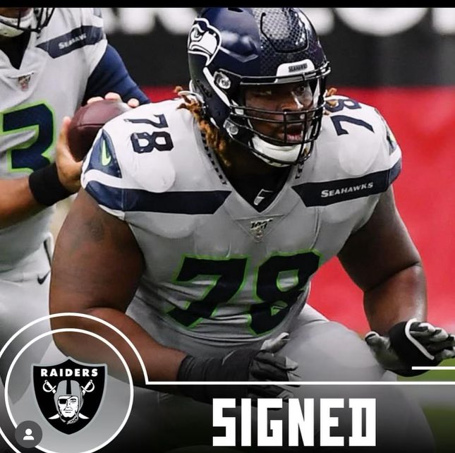 Congrats to JagNation offensive line coach DJ Fluker, recently signed by the Las Vegas Raiders.