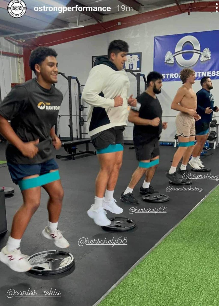 @TekluCarlos 2nd workout on a Monday! Smiling and embracing the grind. Fall in love with the process , son and the results will come. @CoachJesse18 @RecruitReady @EdOBrienCFB