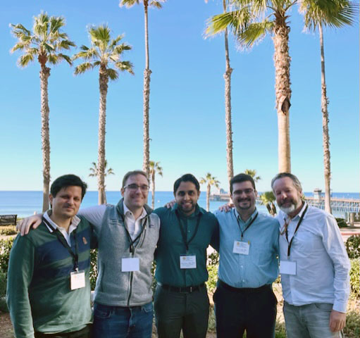 #9: Our Pulmonary Medicine trainees fled the Iowa winter to attend the Physician Scientist Career Development Retreat in Oceanside, CA, hosted by the [tag] Cystic Fibrosis Foundation, a longtime partner of the Lung Biology Research program at Iowa. 🔗: internalmedicineiowa.org/2023/02/16/iow…