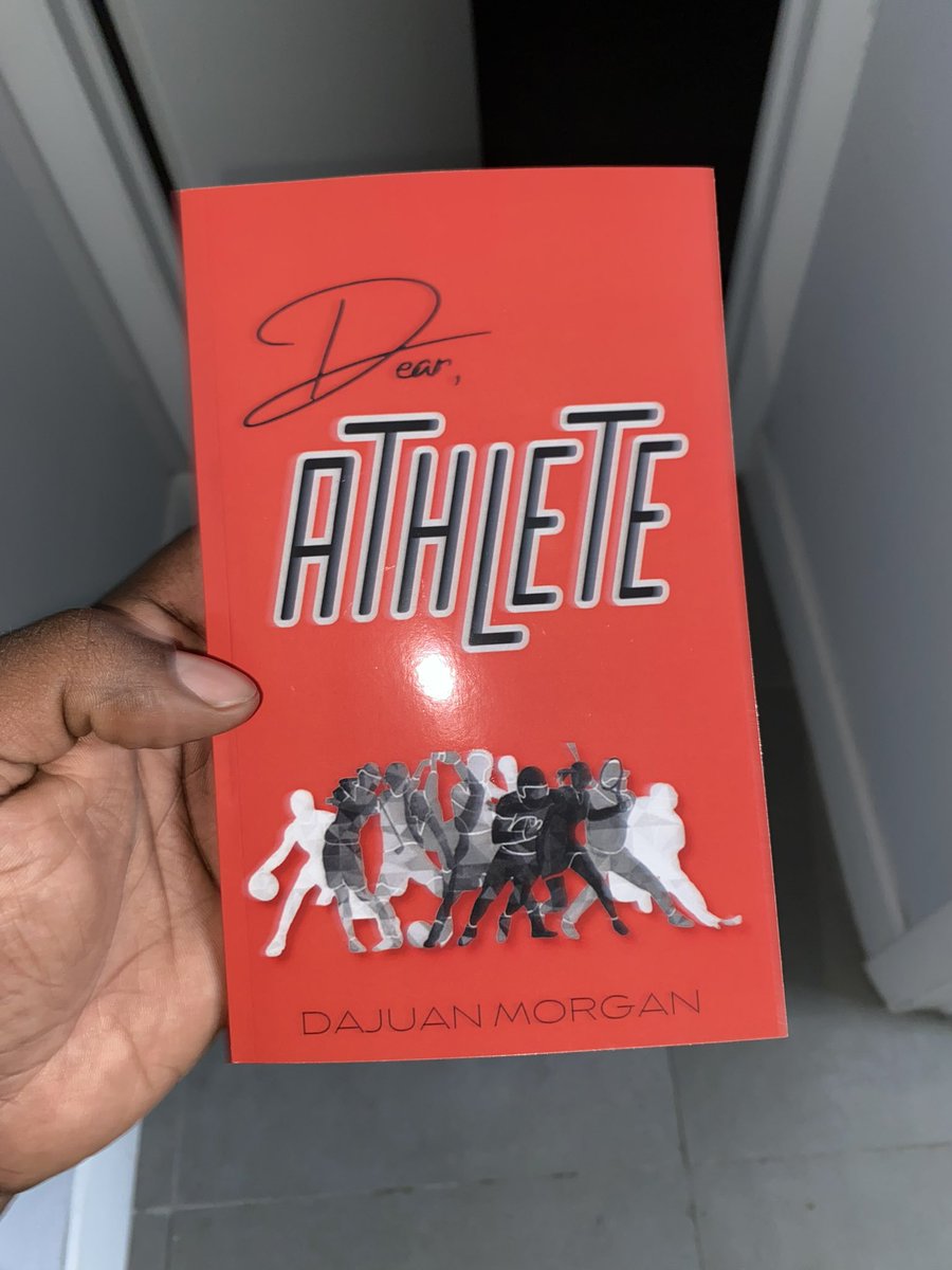 Dear Athlete, had I read a Dear Athlete book back in my day I would have made wiser decisions for sure! You don’t have to make tough decisions without sound counsel anymore. Get your copy today. For personalized books: dajuanmorgan.com
Amazon : amzn.to/404jg32