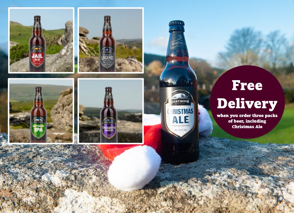 Time to stock up. For a limited period we're offering free delivery when you order three cases of beer, if you include at least one case of our fabulously festive Christmas Ale 👉 dartmoorbrewery.co.uk/blog/2023/12/1…