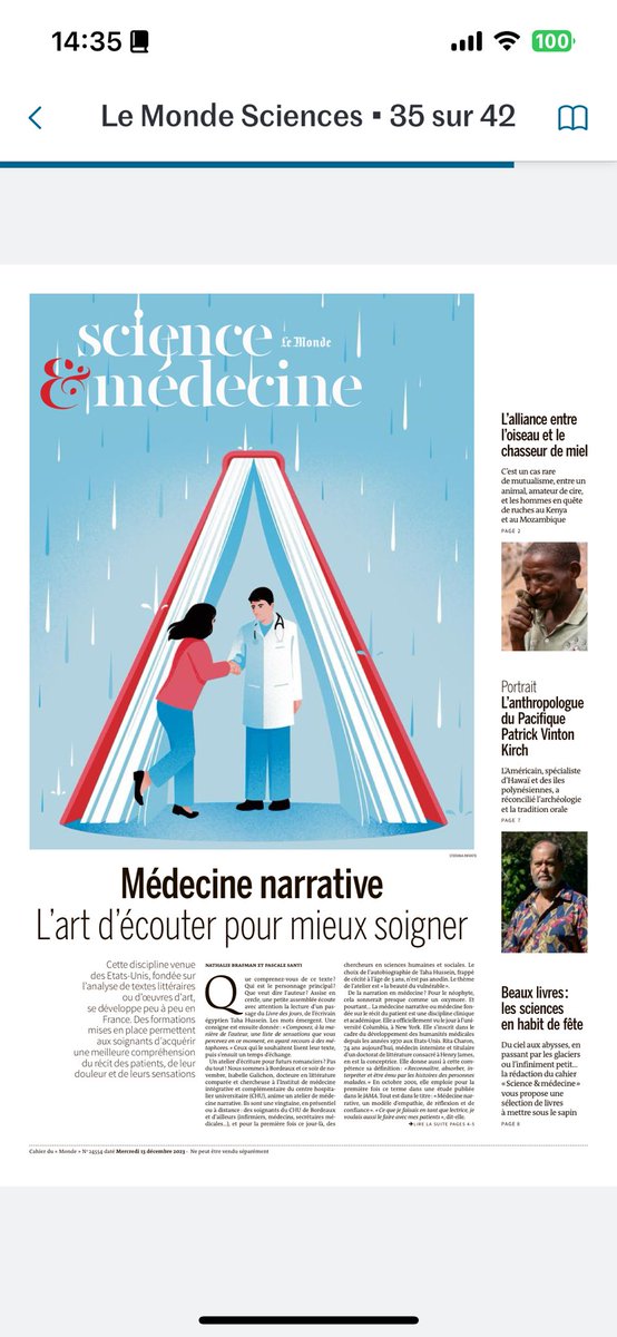 svklvo's tweet image. #Médecine #narrative
L&apos;#art d&apos;#écouter pour #mieux_soigner