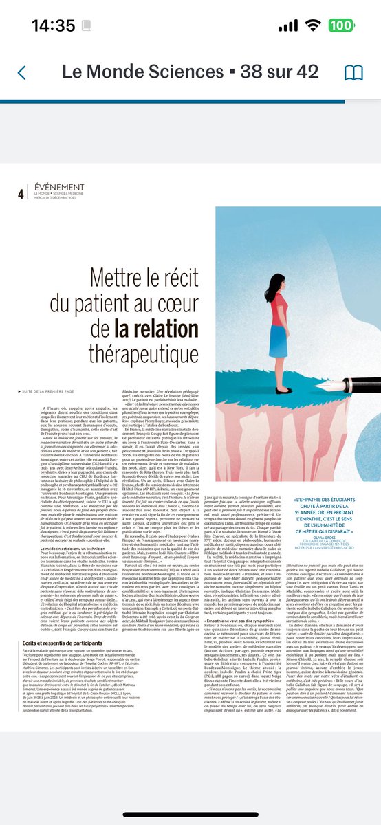 svklvo's tweet image. #Médecine #narrative
L&apos;#art d&apos;#écouter pour #mieux_soigner