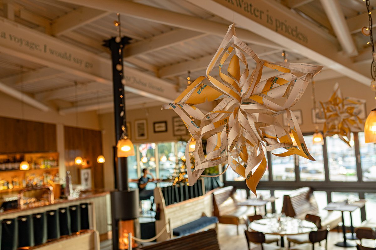 If you’ve visited a Rockfish restaurant in December, you’ll know that we’re big fans of making our own Christmas decorations ✨️

They're sustainable, unique and we have great fun creating them too!