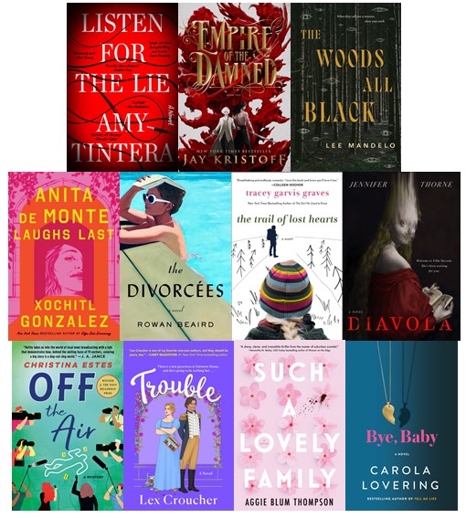 Download, read, and vote for your favorite March titles from @misterkristoff, @leemandelo, @xochitltheG, @lexcroucher, @carolatlovering, and others for the March 2024 LibraryReads list!👉tinyurl.com/39k9b3mx #colldev #readadv