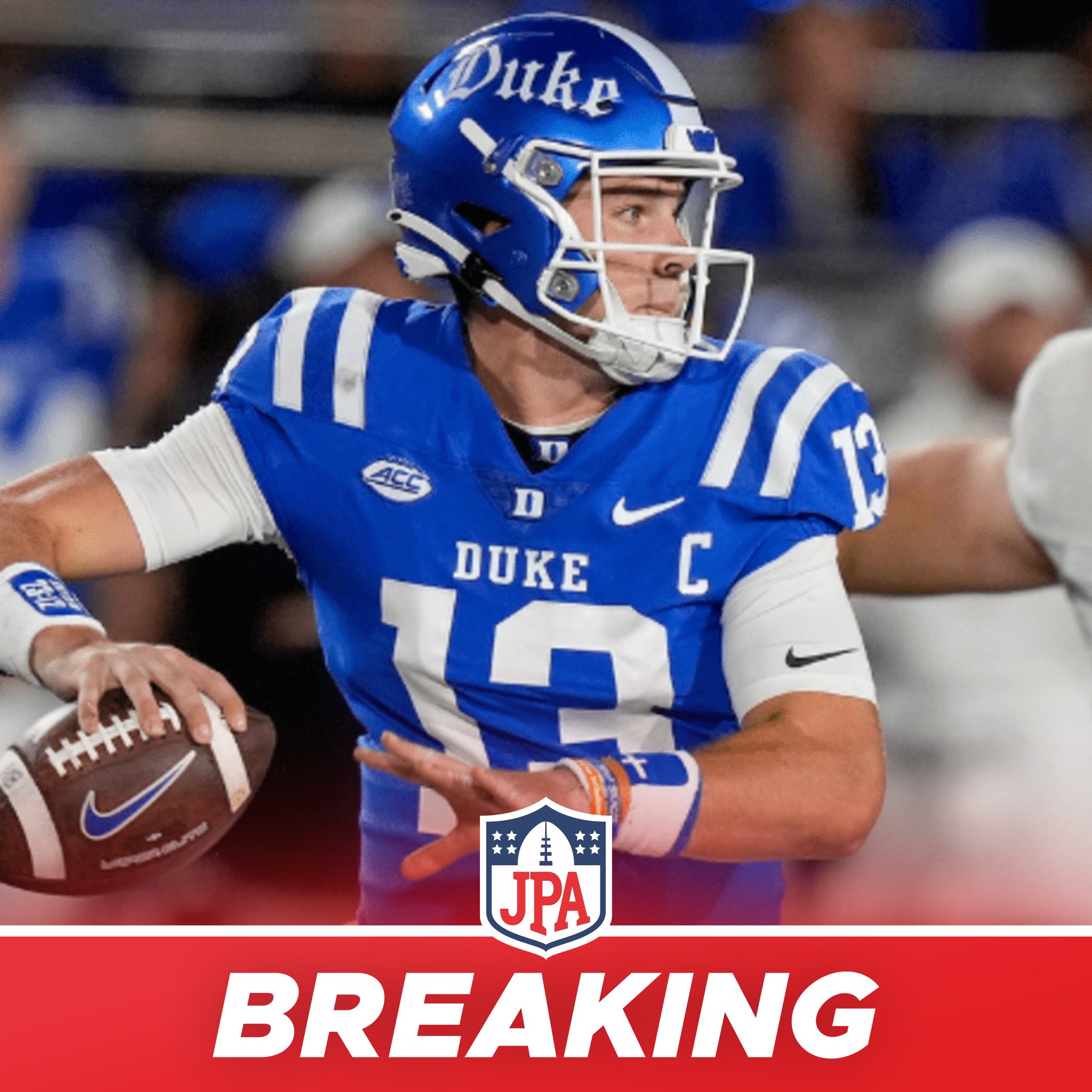 FORMER DUKE QB RILEY LEONARD COMMITS TO NOTRE DAME