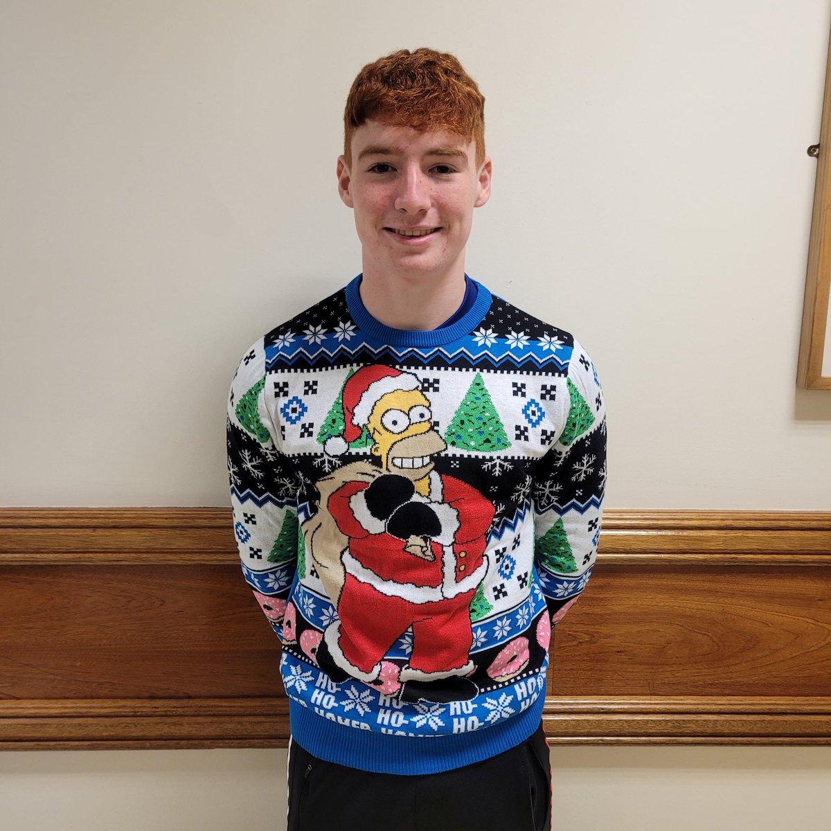 cbsomagh's tweet image. Great to see so many students and staff sporting their Christmas Jumpers in aid of SVDP.#CBSCommunity