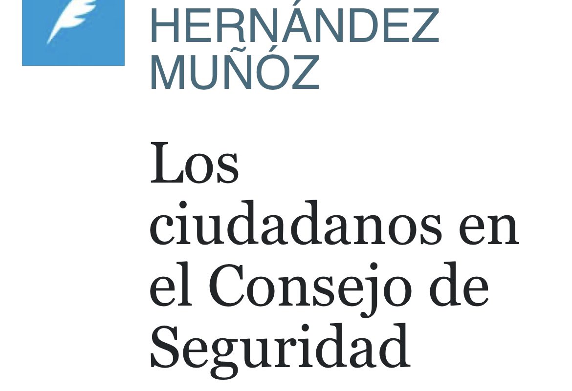 VeronicaLHM's tweet photo. •Los ciudadanos en el Consejo de Seguridad

Este artículo lo escribí en abril/2023 y expuse la necesidad de convocar a ciudadanos expertos en seguridad al Consejo de Seguridad Pública y del Estado. 

La ley de la materia lo permite (Art. 6). 

Sin duda, no es la única solución al grave problema de la inseguridad en el país, pero se necesitan expertos en seguridad, criminólogos, penalistas, académicos que se han dedicado por años a la investigación de las causas de la violencia. 

Link: https://t.co/sCnZo6OWH3