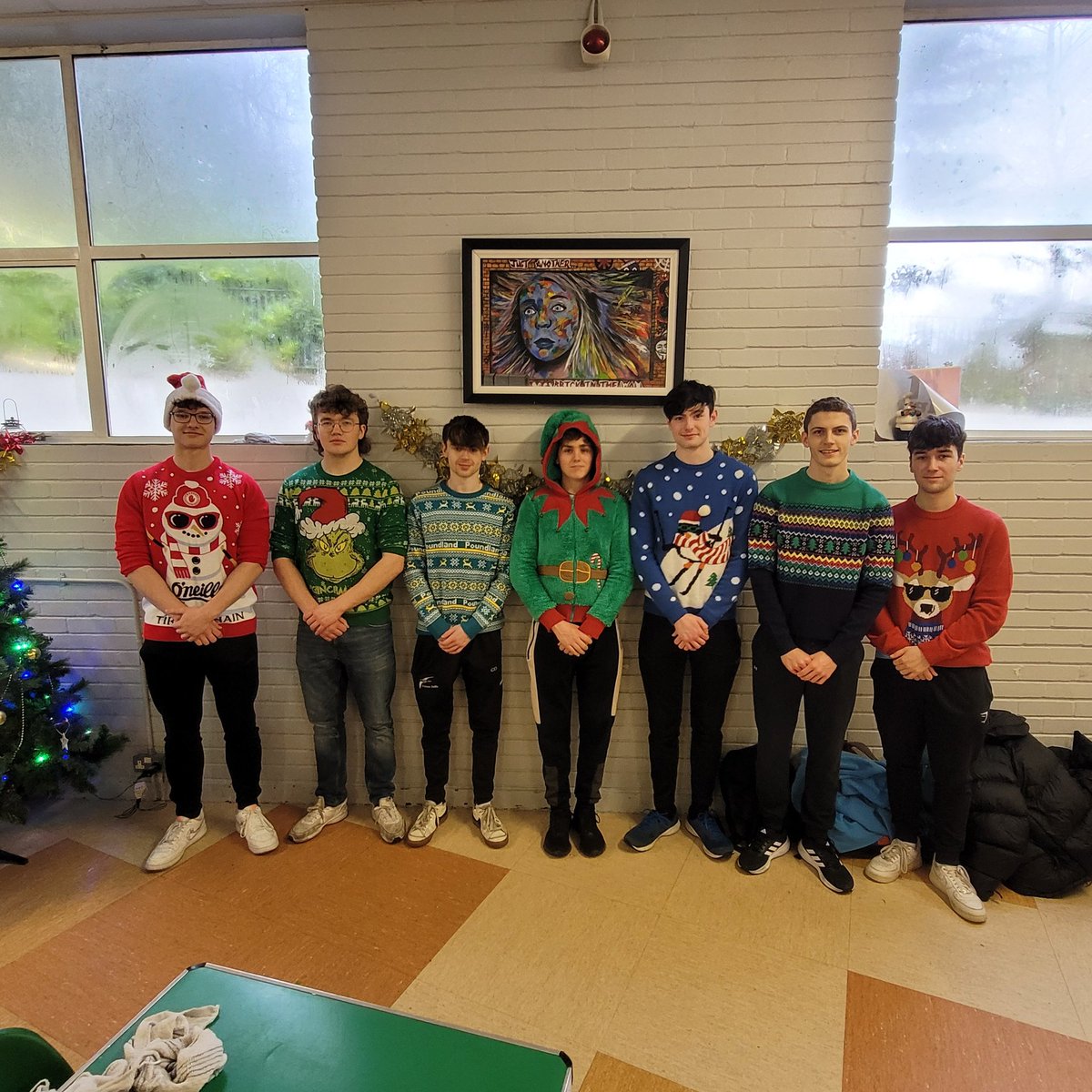 cbsomagh's tweet image. Great to see so many students and staff sporting their Christmas Jumpers in aid of SVDP.#CBSCommunity