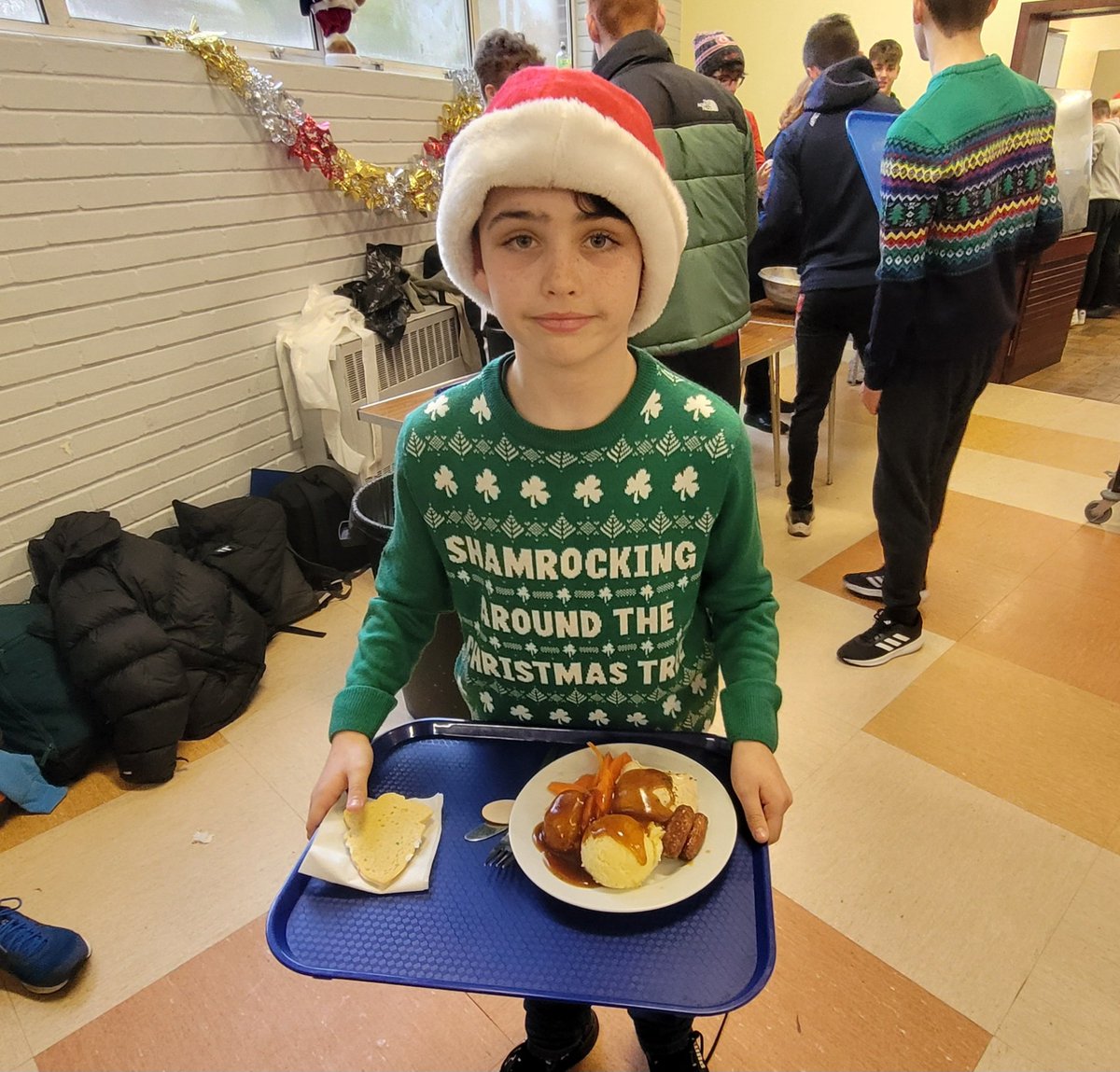 cbsomagh's tweet image. Great to see so many students and staff sporting their Christmas Jumpers in aid of SVDP.#CBSCommunity