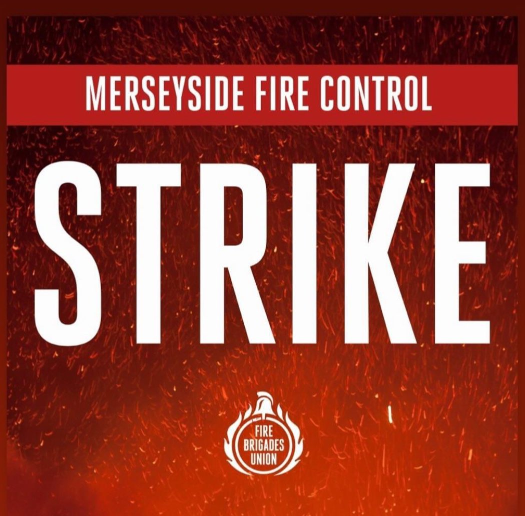 An overwhelming mandate for strike action in @fbumerseyside with 100% voting Yes on a turnout of 92%. Read the full story here: fbu.org.uk/news/2023/12/1…