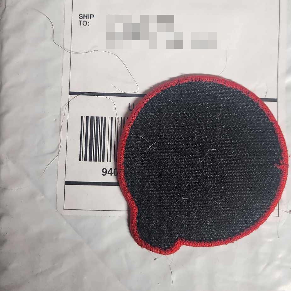 tacbaconpatches's tweet image. Customer states, &quot;Is it a joke that it looks like my patch is covered in pubes?&quot;

Worry not, citizen, it&apos;s a combination of beard and cat hair!

#tbpatches #patchtwitter #emt #beard