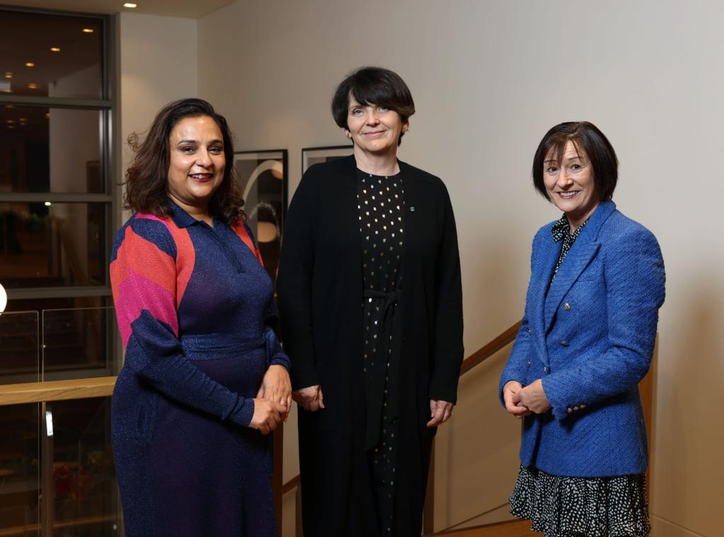 UCD is strengthening its European network! UCD's @dipti_pandya , @OrlaFeely & Prof Dolores O'Riordan (L-R in photo) are assuming leadership roles in 3 key European research and education fora: @EARMAorg , @CESAER_SnT & @Una_Europa ucd.ie/research/news/…