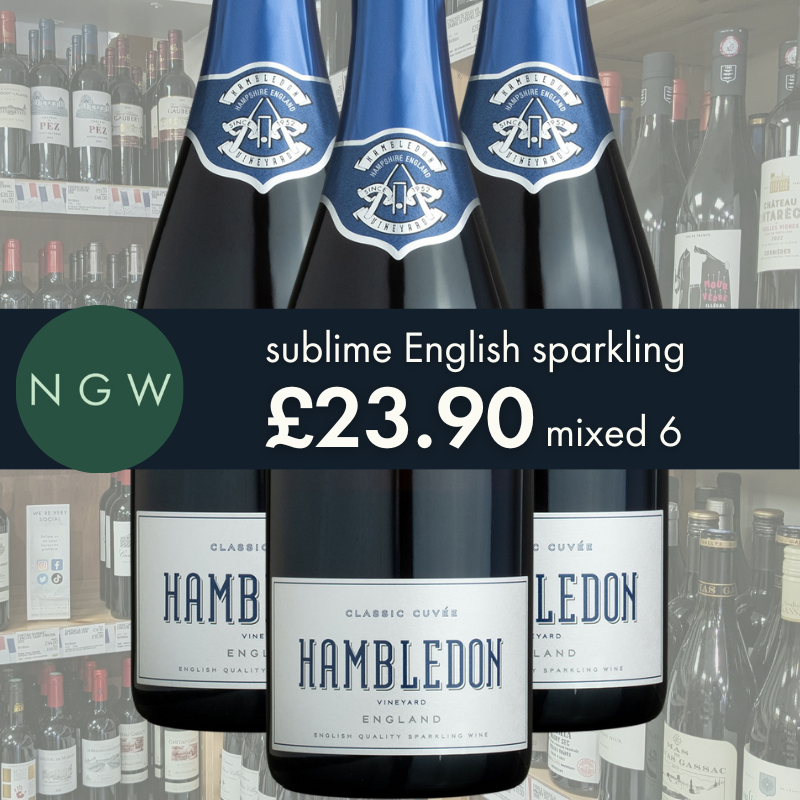 🍾 Superb English Sparkling🍾 @Hambledonwine is England's oldest commercial vineyard and has always been a leading estate. If you're yet to try top notch English fizz this is the perfect opportunity. #englishwine Shop now 🔗 noblegreenwines.co.uk/products/hambl…