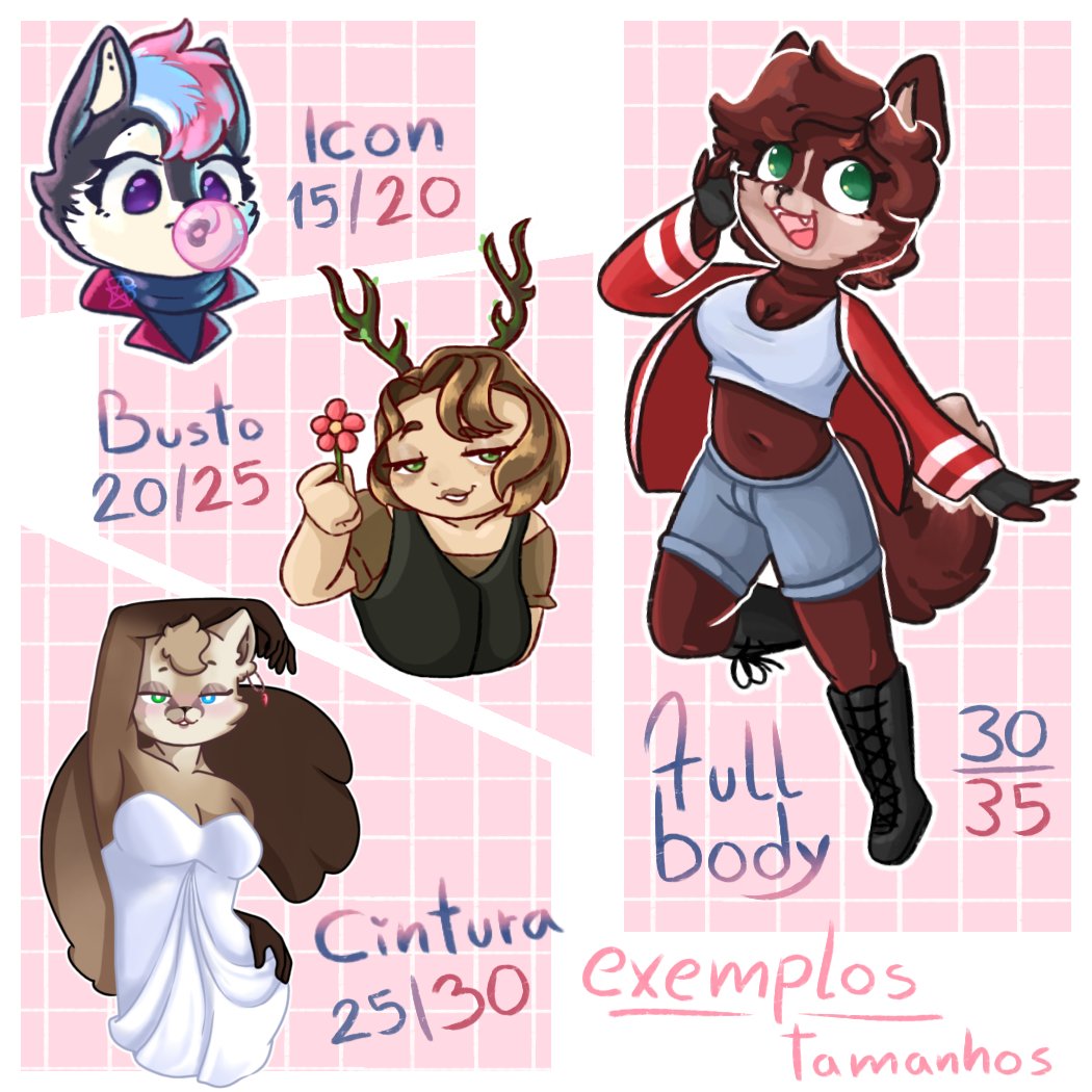 Barlinha_cookie's tweet image. ⚠️ comissões abertas ⚠️
🌸 Pagamento: Pix (mercado pago)
🌸 Mais info. na DM