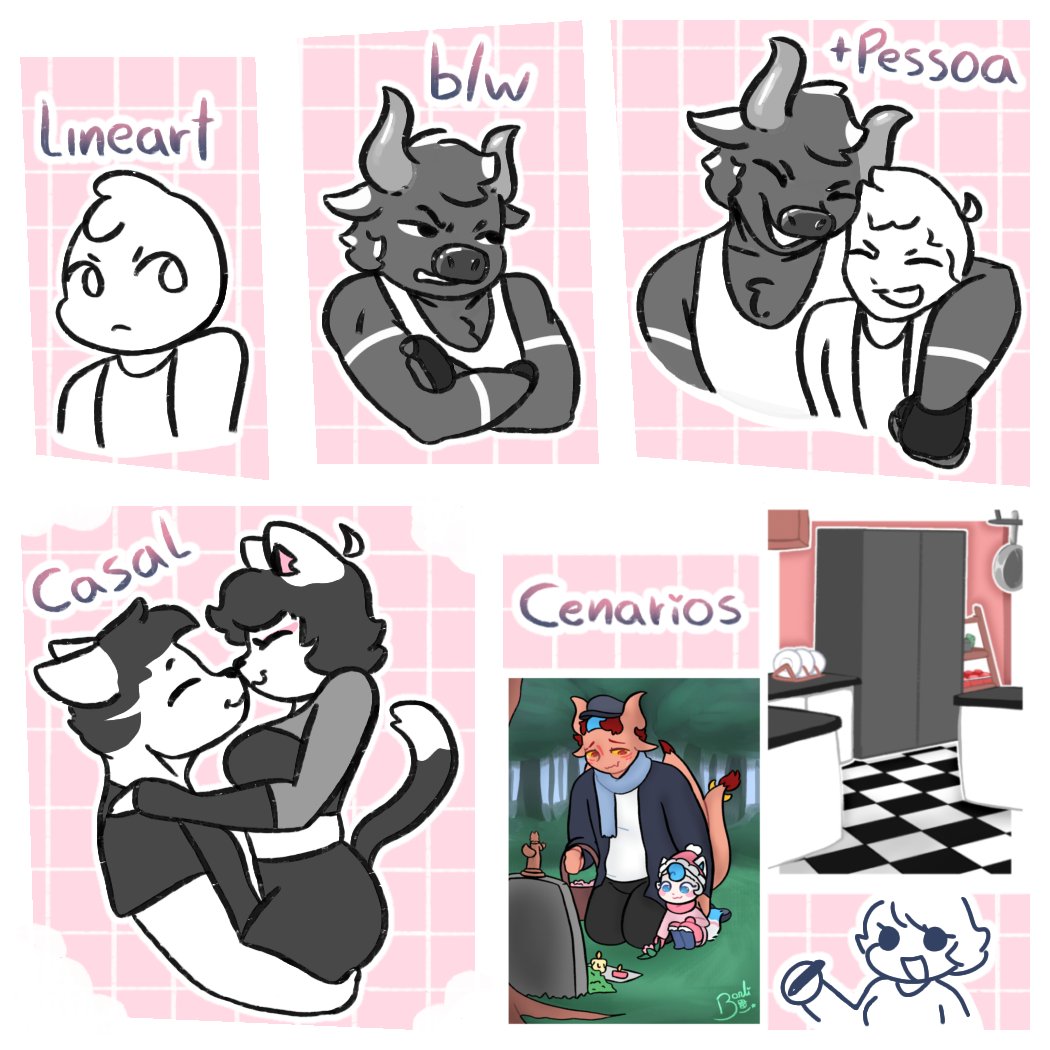 Barlinha_cookie's tweet image. ⚠️ comissões abertas ⚠️
🌸 Pagamento: Pix (mercado pago)
🌸 Mais info. na DM