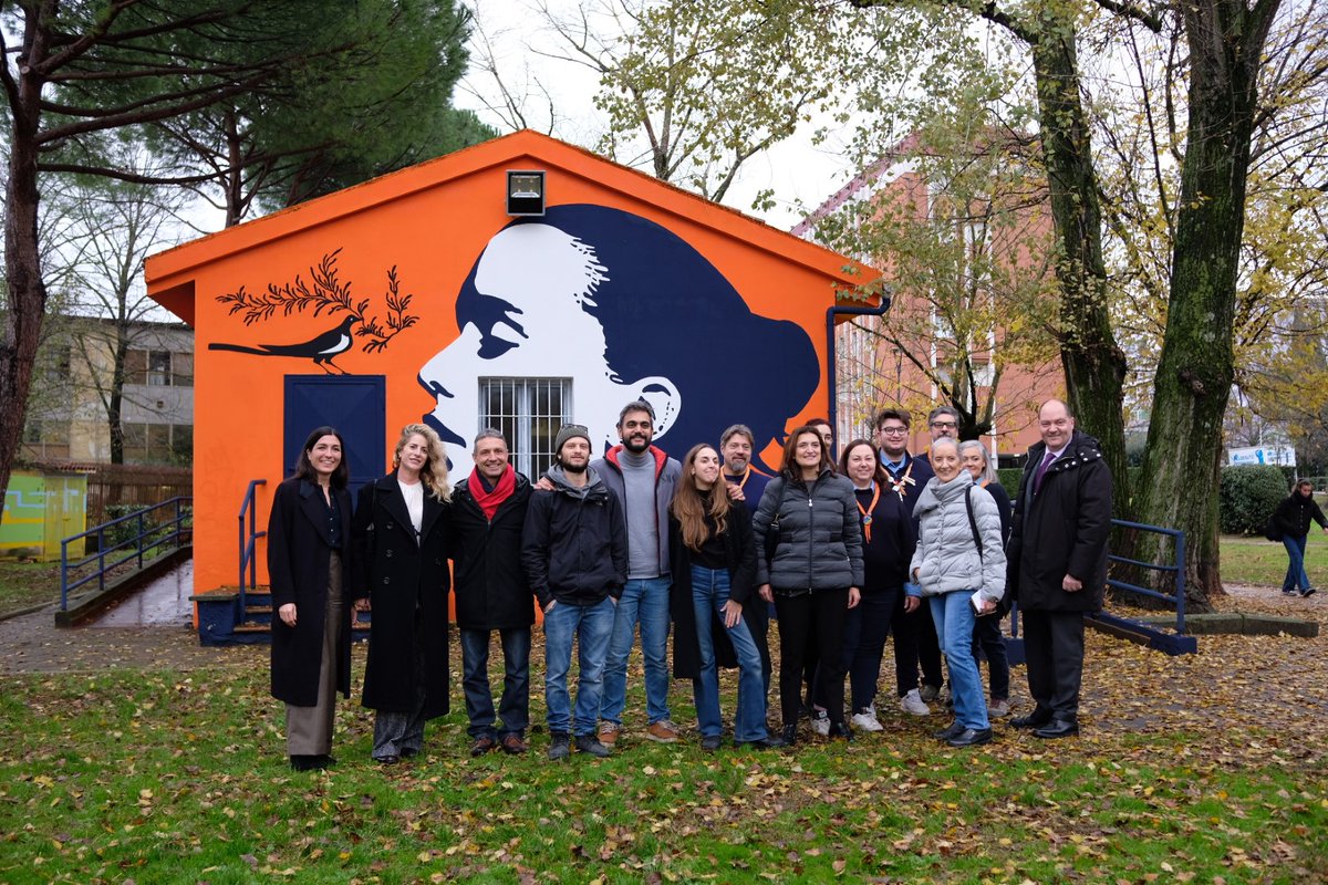 portalegio's tweet photo. #StreetArtFirenze! #TheHumanKind di #Ache77 dร un nuovo volto alla casa degli Scout in via Massa. L'opera รจ stata realizzata grazie a @FSFlorence con il Gruppo Scout Agesci Firenze II, #Quartiere4 e @comunefi per la #GiornataMondialedellaGentilezza.
Info: https://t.co/uCkghnbR8G https://t.co/os2YsAPdPa
