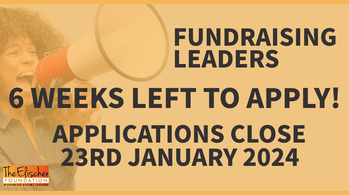 The Elischer Foundation (@theelischerfdn) on Twitter photo 📢 Calling all fundraising leaders! Are you in a management role and want to develop your leadership style and skills in 2024? <a href="/TheElischerFdn/">The Elischer Foundation</a> mentoring programme could be right for you. Head over to our website and apply today! tonyelischerfoundation.org/apply
#Leadership #mentoring 📢 Calling all fundraising leaders! Are you in a management role and want to develop your leadership style and skills in 2024? <a href="/TheElischerFdn/">The Elischer Foundation</a> mentoring programme could be right for you. Head over to our website and apply today! tonyelischerfoundation.org/apply
#Leadership #mentoring