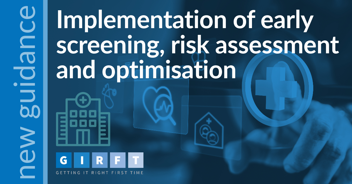 NHSGIRFT's tweet image. Our latest delivery guide focuses on supporting trusts &amp;amp;systems to improve the flow of patients to surgery, w/ advice for:
🔹Early screening and optimisation
🔹Pre-operative assessment (POA) planning
🔹Theatre scheduling and booking management
Take a look: bit.ly/4ad78S8