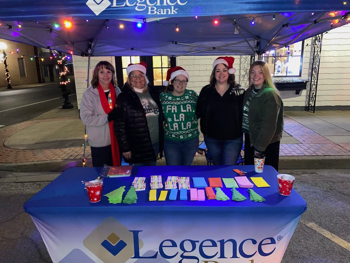 Legence Bank (@legencebank) on Twitter photo ๐๐๐๐๐ ๐๐ ๐๐ ๐๐๐๐๐ ๐๐๐๐ ๐๐๐๐
Our team had a holly jolly time at the Johnston City's Hometown Christmas Event! We love the holiday season and enjoy seeing our community come together to celebrate the most wonderful time of the year
LegenceBank.com ๐๐๐๐๐ ๐๐ ๐๐ ๐๐๐๐๐ ๐๐๐๐ ๐๐๐๐
Our team had a holly jolly time at the Johnston City's Hometown Christmas Event! We love the holiday season and enjoy seeing our community come together to celebrate the most wonderful time of the year
LegenceBank.com