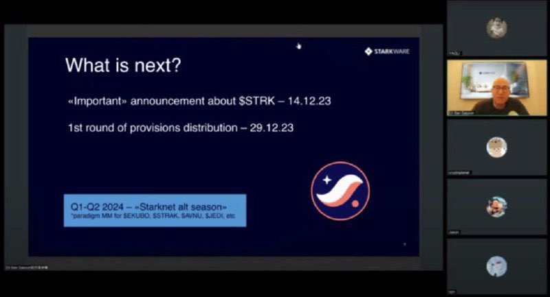 Zeus_Crypto0's tweet image. You are all excited about this news.

Are you ready guys? 🥴

#StarknetAirdrop #Starknet