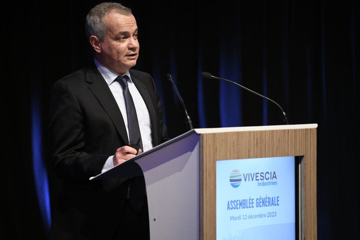 Olivier Miaux, Gérant de #VIVESCIAIndustries revient sur les faits marquants de l’exercice 2022-2023 et dresse son bilan avec "des résultats supérieurs aux prévisions budgétaires et à l'an dernier dans un environnement inflationniste persistant et de consommation morose."