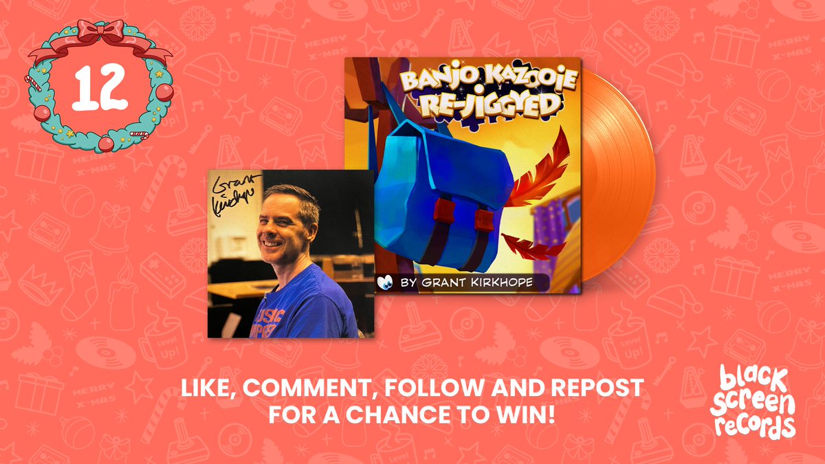 🎄 BSR Advent Calendar 2023🎄 Getting all jiggy! 🧩 We're giving away a copy of Banjo Kazooie Re-Jiggyed with music and an autograph by @grantkirkhope. To enter the poll like, comment, follow & repost. Winner will be polled December 13th 5pm CET ✨ #BanjoKazooie @RespawnedRec