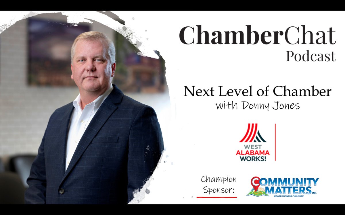 @Donny_Jones  shares the approach the @westalchamber is taking to stay relevant moving forward and thinking like a next level chamber. @westalworks
chamberchatpodcast.com/episode255
#chamberchatpodcast #chamberchampions #chamberofcommerce #chamberpros