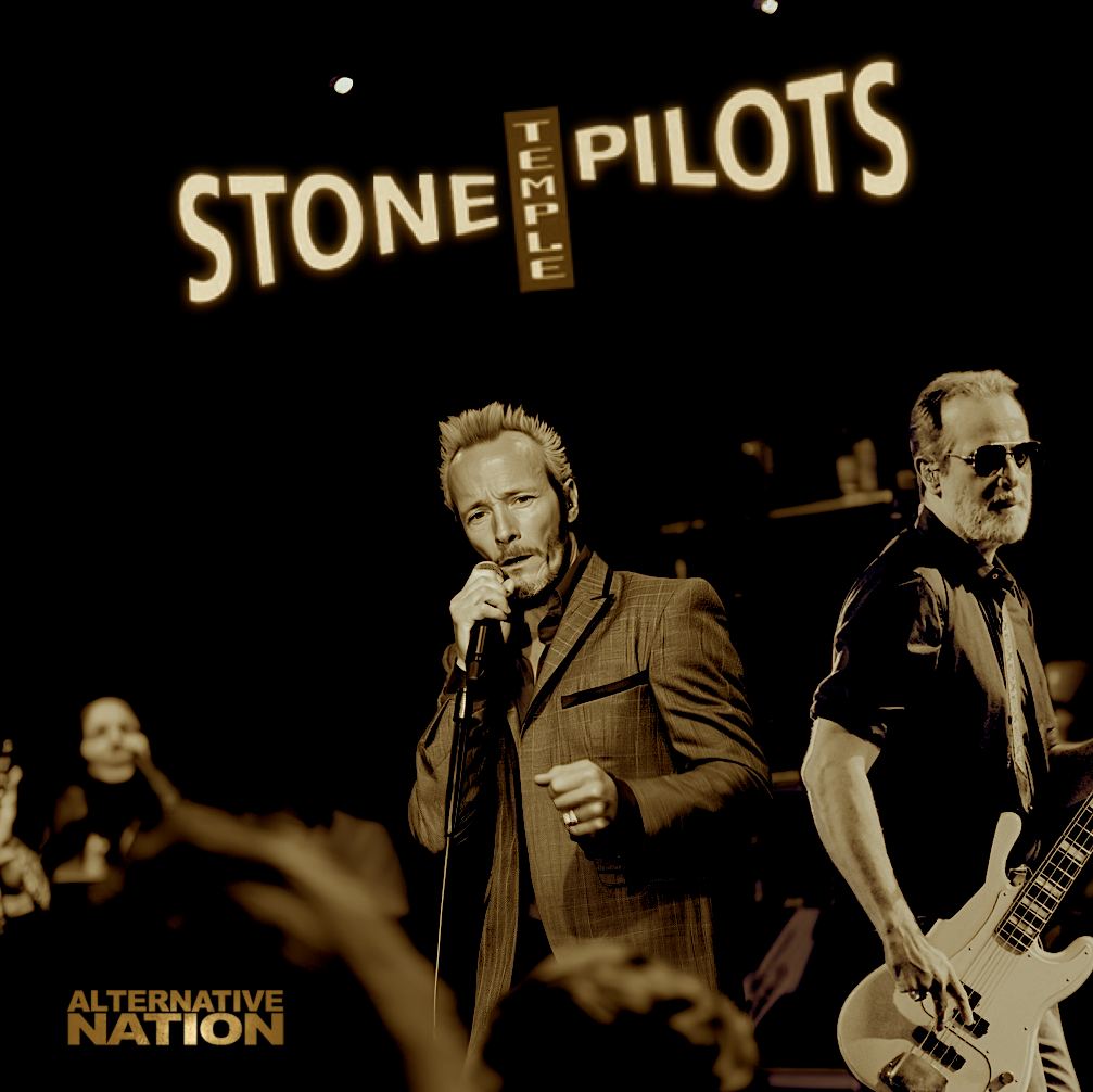 Scott Weiland if he was alive with Stone Temple Pilots on 30th anniversary tour in AI photo.