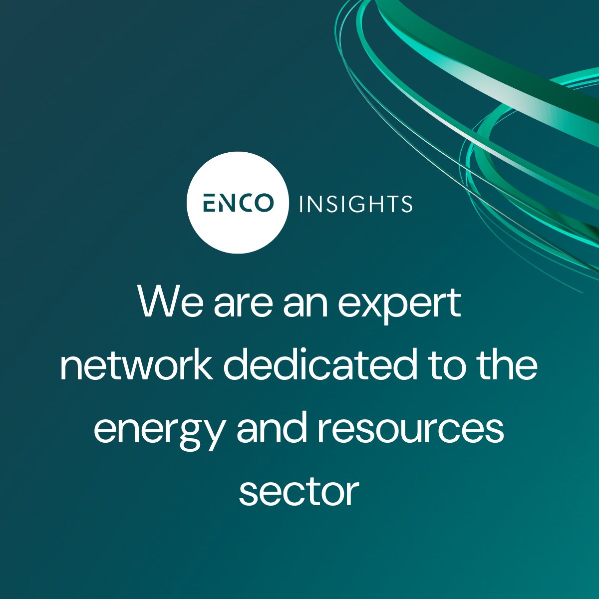 Energy and resources organisations face profound challenges and opportunities.

Enco Insights is a new expert network dedicated to this dynamic sector.

➡ Learn more: encoinsights.com

#expertnetwork #energytransition #commoditiestrading #metalsandmining #naturalresources