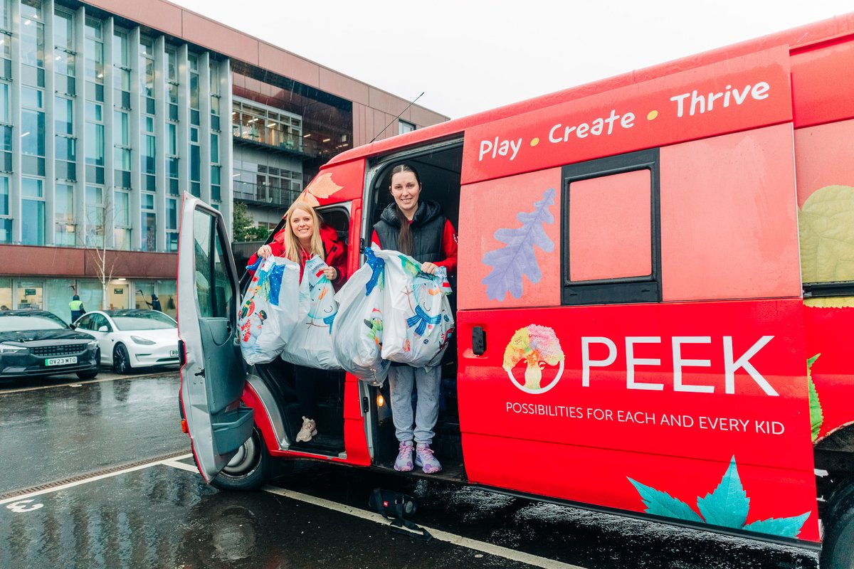 Day 1 of deliveries complete! ✅ Families will receive items from our #WinterWarmer appeal this week. Thanks to all who donated, we can support many families this year with the essentials they need, a warm jacket, wellies and Christmas gifts. ❤️ @HubWestScotland @SpeirsGumley