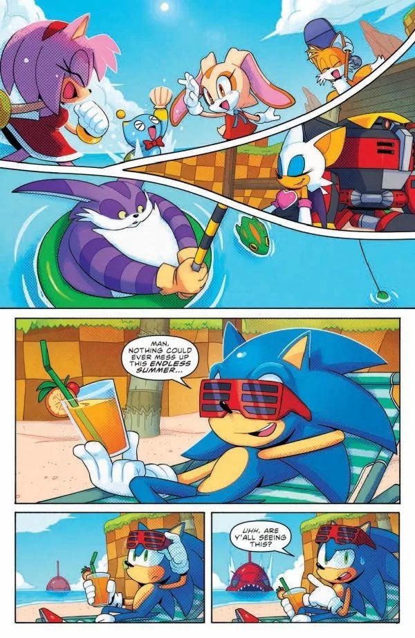 Sonic the Hedgehog #68 Preview