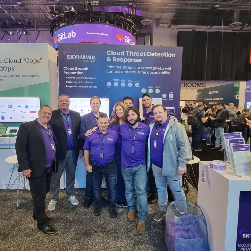 @reinvent2023 ended 11 days ago. Our announcement got a lot of attention: Continuous Proactive Protection. It is an AI-based, Autonomous Purple Team so you can be proactive with #cloudsecurity. And we had some fun too. Check out the blog to learn more. skyhawk.security/aws-re-invent-…