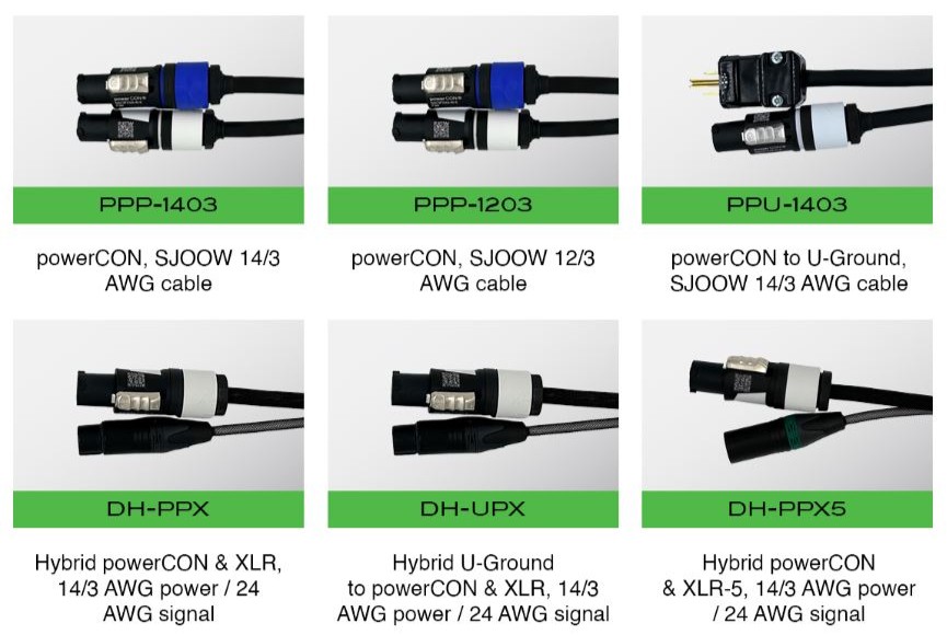 🔌 New from Digiflex: Upgraded High-End Power Cables! 🔌 Major update with Neutrik's powerCON NAC3FXXA and NAC3FXXB connectors - Safer, compliant with IEC60799 and UL817 standards. bit.ly/41gFvmZ #stagesound #prosound #livesound #soundengineer #proaudio #soundequipment