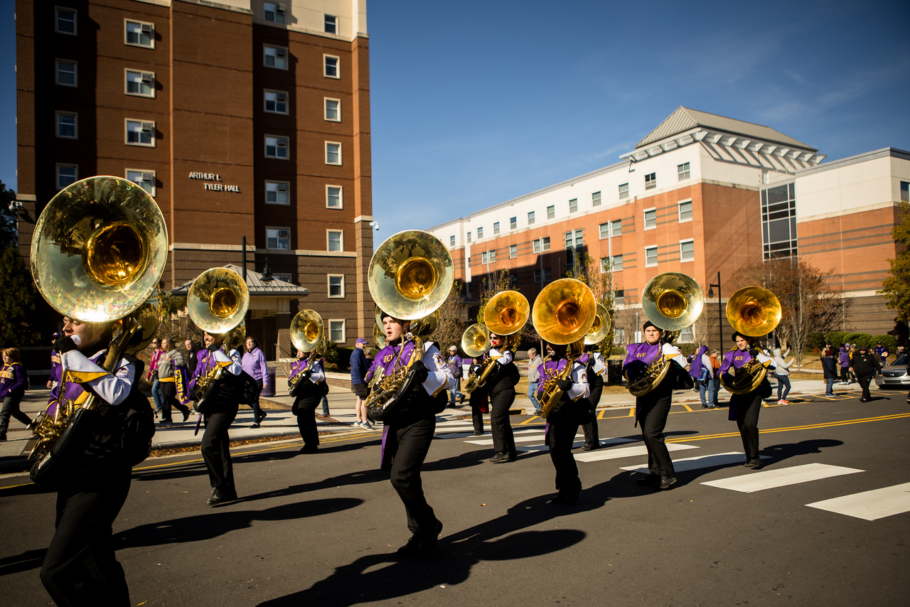 Colorguard  ECU Marching Pirates