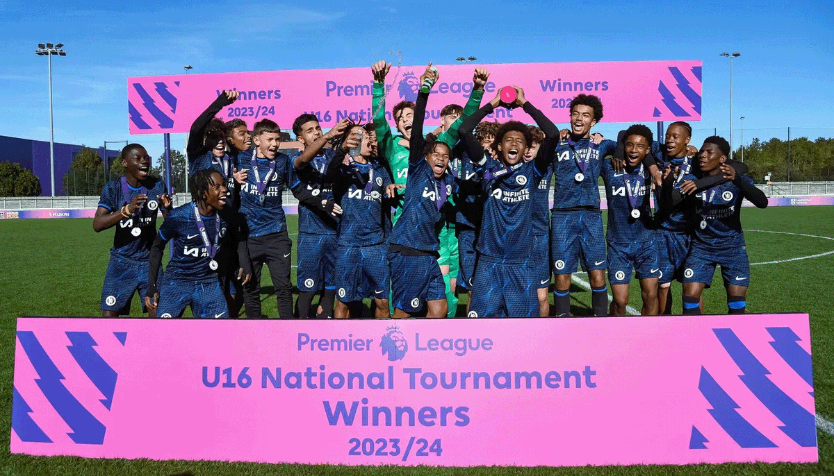 Chelsea have won the PL Under-16 National Tournament 🏆 Read more on @ChelseaFC's triumph in the 28-team competition 👉 premierleague.com/news/3801713