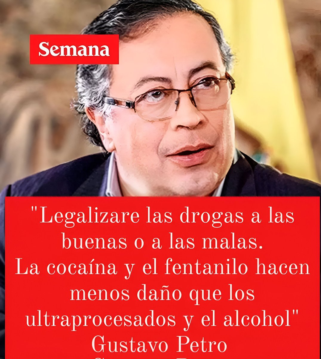 🚨ÚLTIMA HORA🚨
Petro es un DROGADICTO NARCOTRAFICANTE Y BORRACHO y LEGALIZÓ consumir, vender y comprar drogas.
PETRO ES UN NARCO!
FUERA PETRO!
RETWEET 🔁 SI CREES QUE PETRO ES NARCOTRAFICANTE Y DROGADICTO 
#CannabisDeUsoAdulto #SenadoDebataCannabis #FueraPetro #EsUnAlivio #Novoa