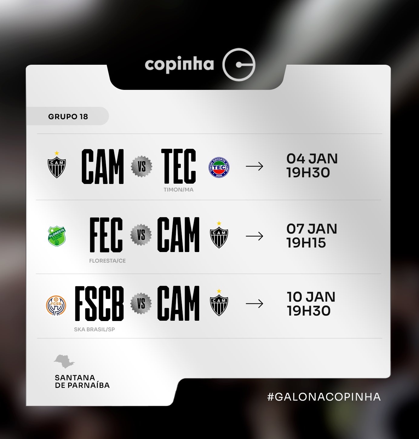 🗓️ Anota na agenda aí: datas e - SC Corinthians Paulista