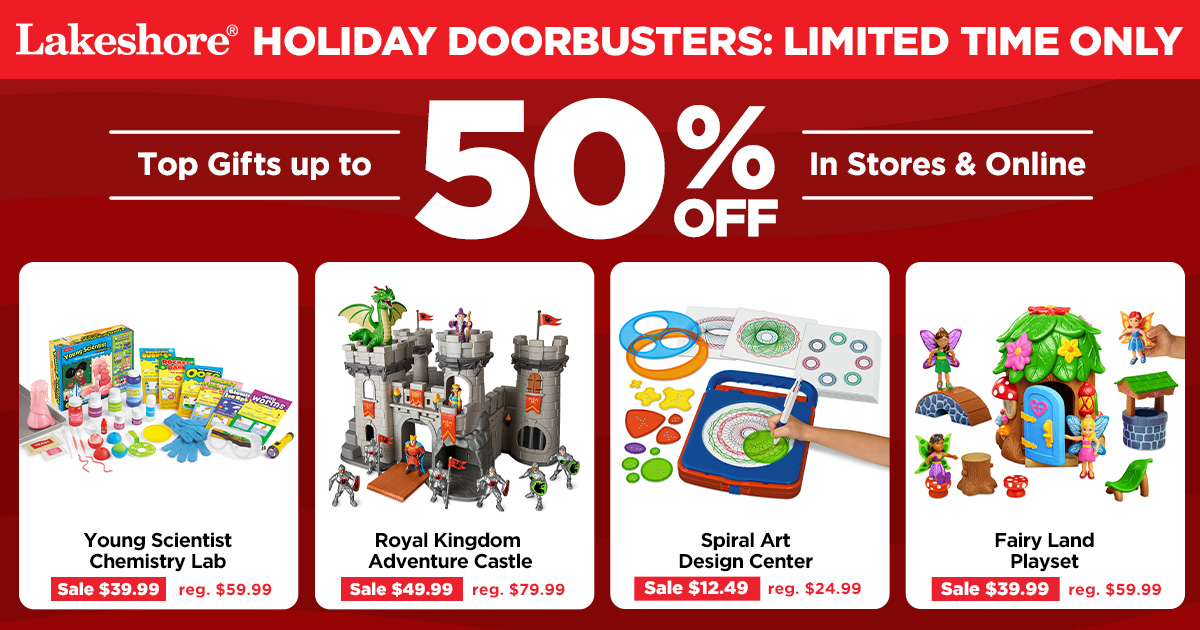 Unleash the magic of the season and save big on these enchanting doorbusters and more! Hurry, these holiday treasures won't last long! 🌟🛍️✨ Discover here: bit.ly/3RCmiZD.