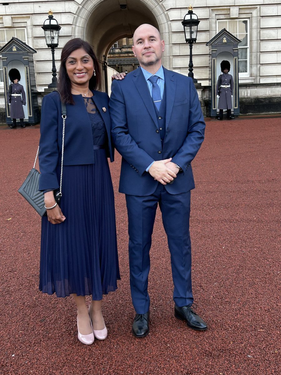 Nikolaos also attended the reception held at Buckingham Palace by King Charles III on 14 November, which marked the King’s 75th birthday, the NHS 75th anniversary and celebrated the contribution of the NHS’s internationally educated workforce.