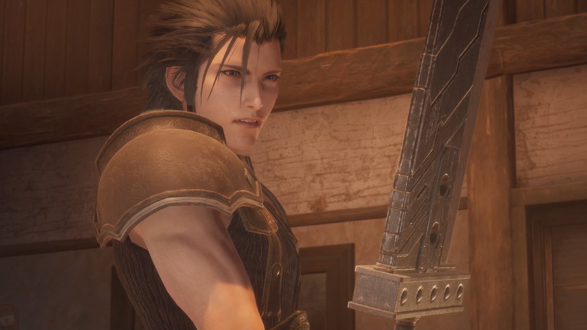 comfortffvii's tweet image. — happy 1 year anniversary to ffvii crisis core reunion