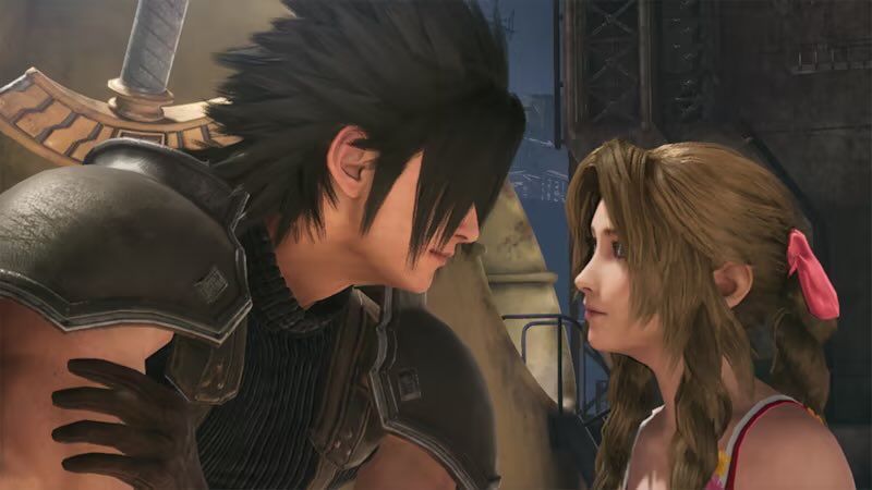 comfortffvii's tweet image. — happy 1 year anniversary to ffvii crisis core reunion