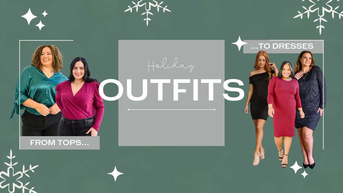 ✨ Shop #HolidayOutfits with Wildly Her Boutique.