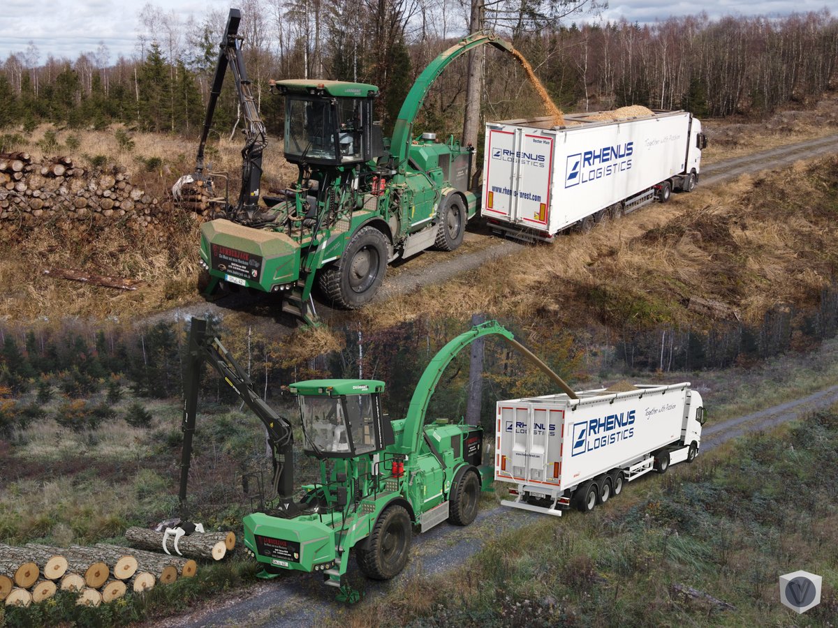 vmModding's tweet photo. ALBACH Diamant 2000 with Lumberjack NRW decals in real life versus Farming Simulator. Do you like the photomontage? 😃
#albach #albachdiamant #diamant2000 #farmingsimulator #fs22 #farmingsimulator22 #fs22mods https://t.co/4qsjd5dRaF