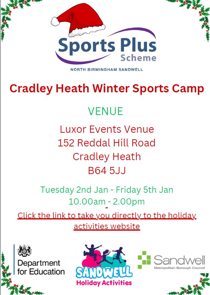 Sandwell Holiday Activities tweet media